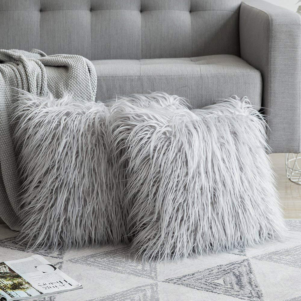 Luxury Home Textiles Usa - Funda de almohada de felpa para