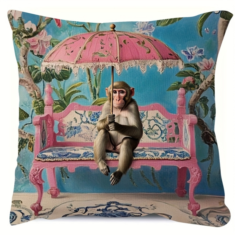 Pillow Insert 18X18 - 1 funda de almohada retro rosa