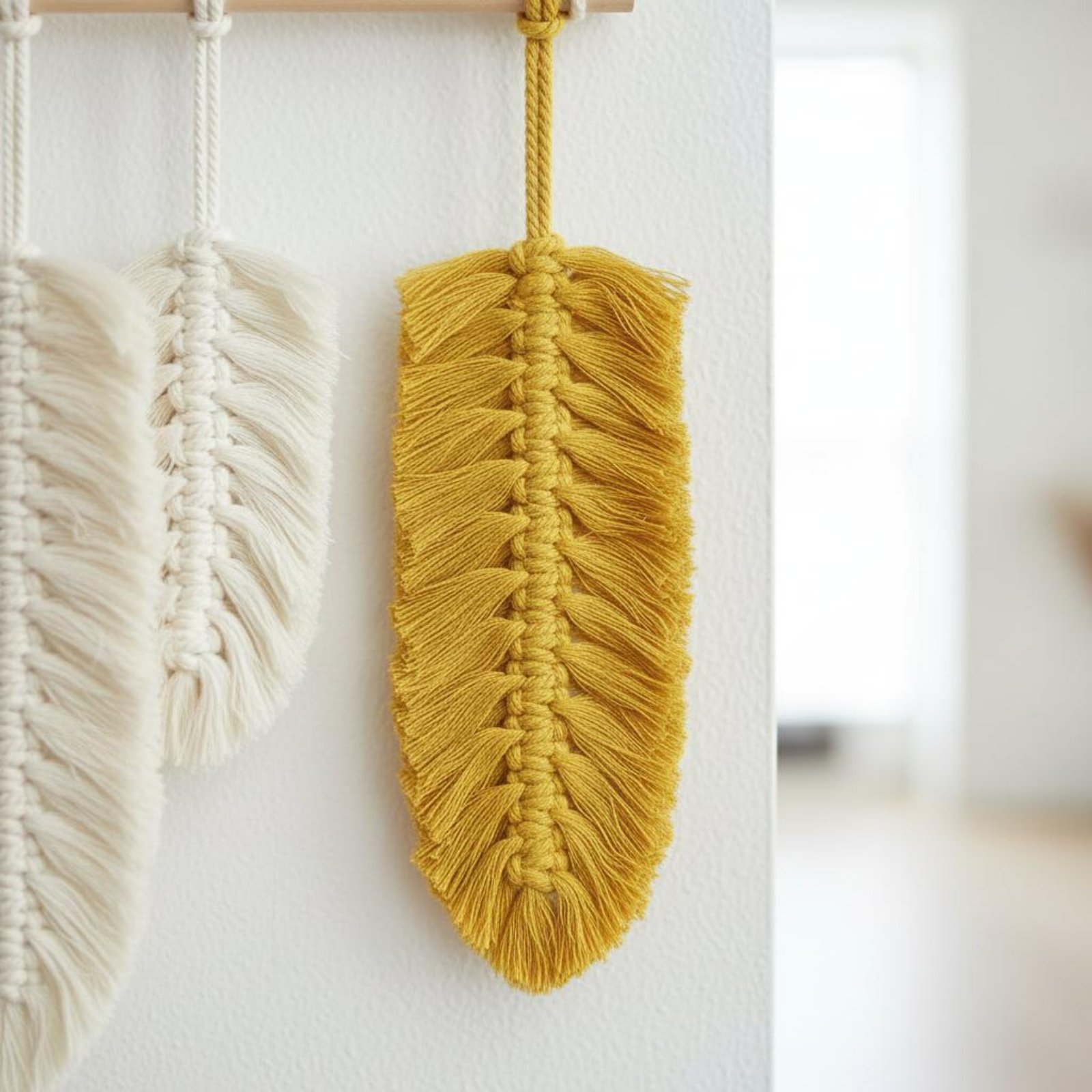Home Textiles And Decor - Tapiz de Pared de Macramé con