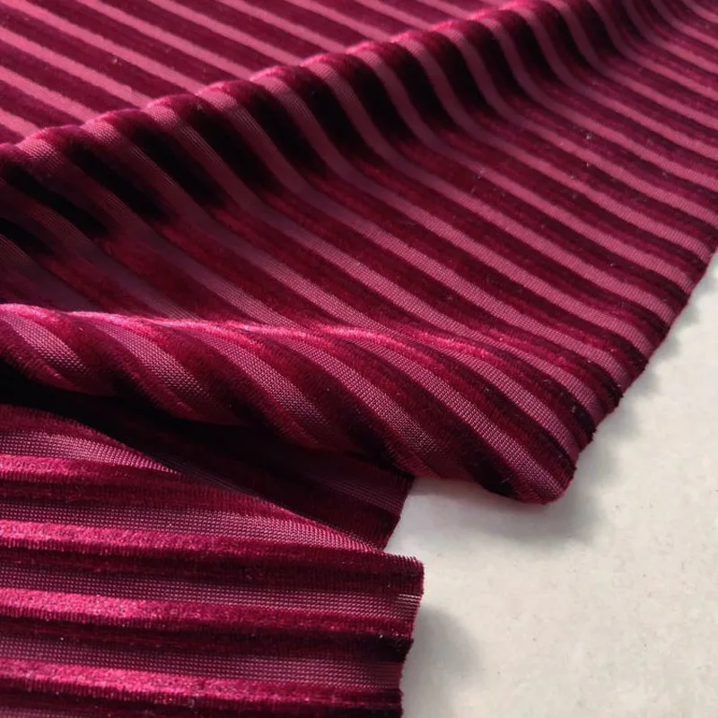 Home Textiles Luxury Curtains - Tela de terciopelo, precioso tela a