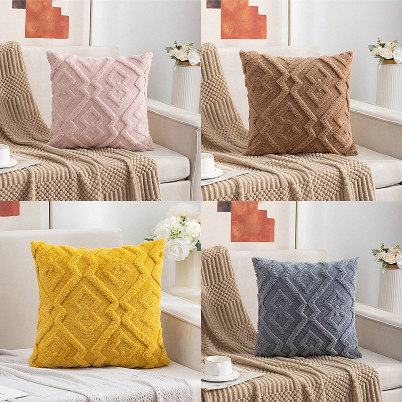 Funda de Almohada de Felpa Tej - Pillow Insert 18X18 reseña y precio