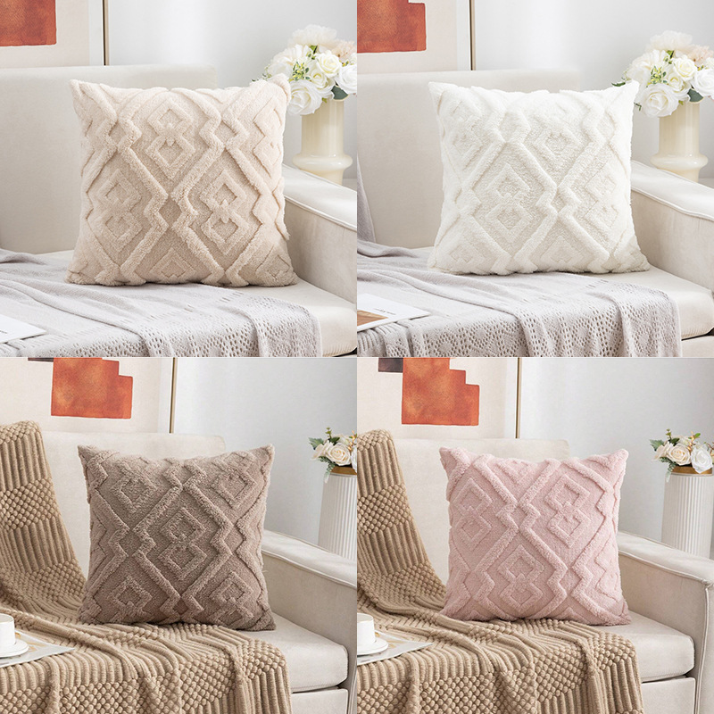 Funda de Almohada de Felpa Tej - Pillow Insert 18X18 reseña y precio