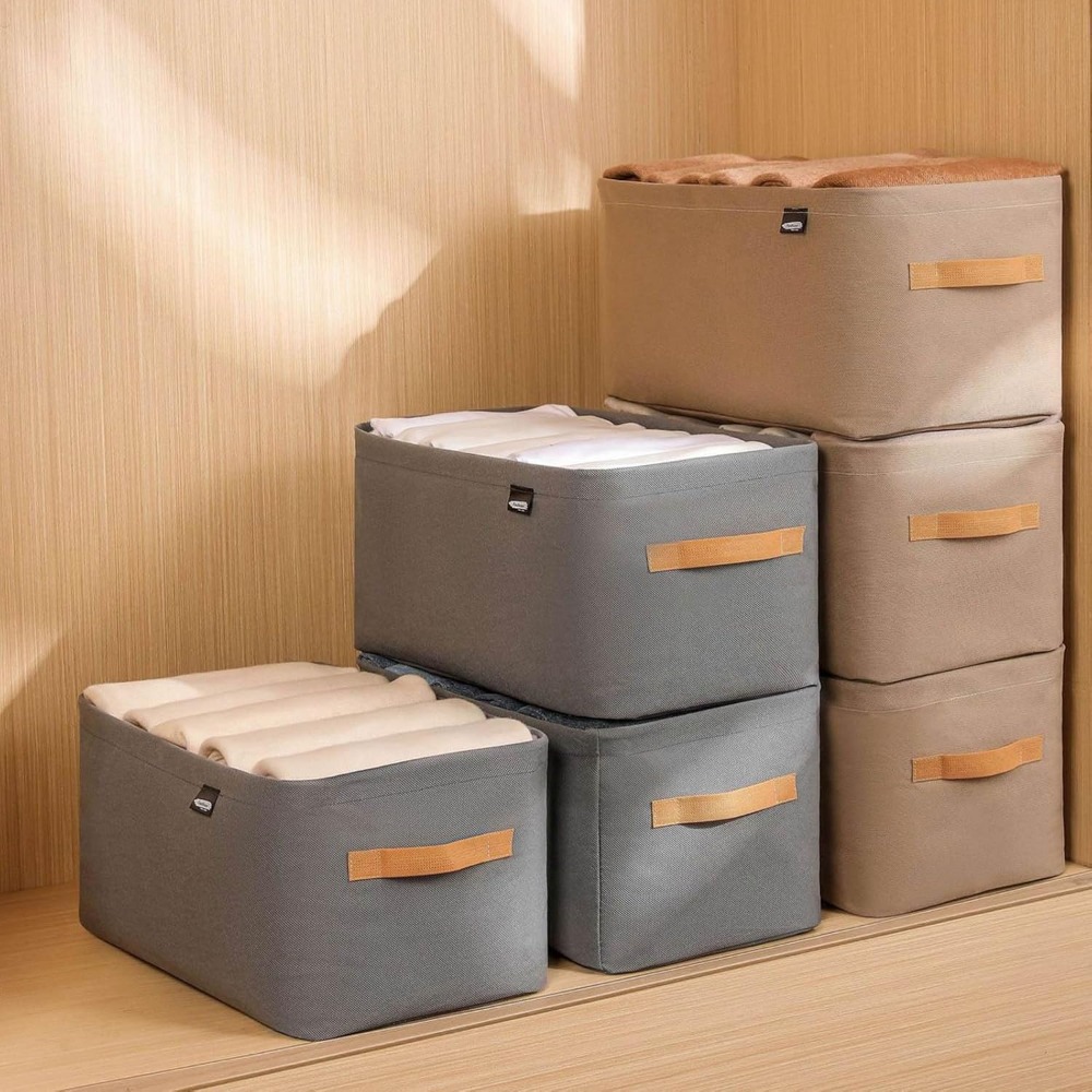 Cestas Organizadoras de Ropa p - Linum Home Textiles reseña y precio