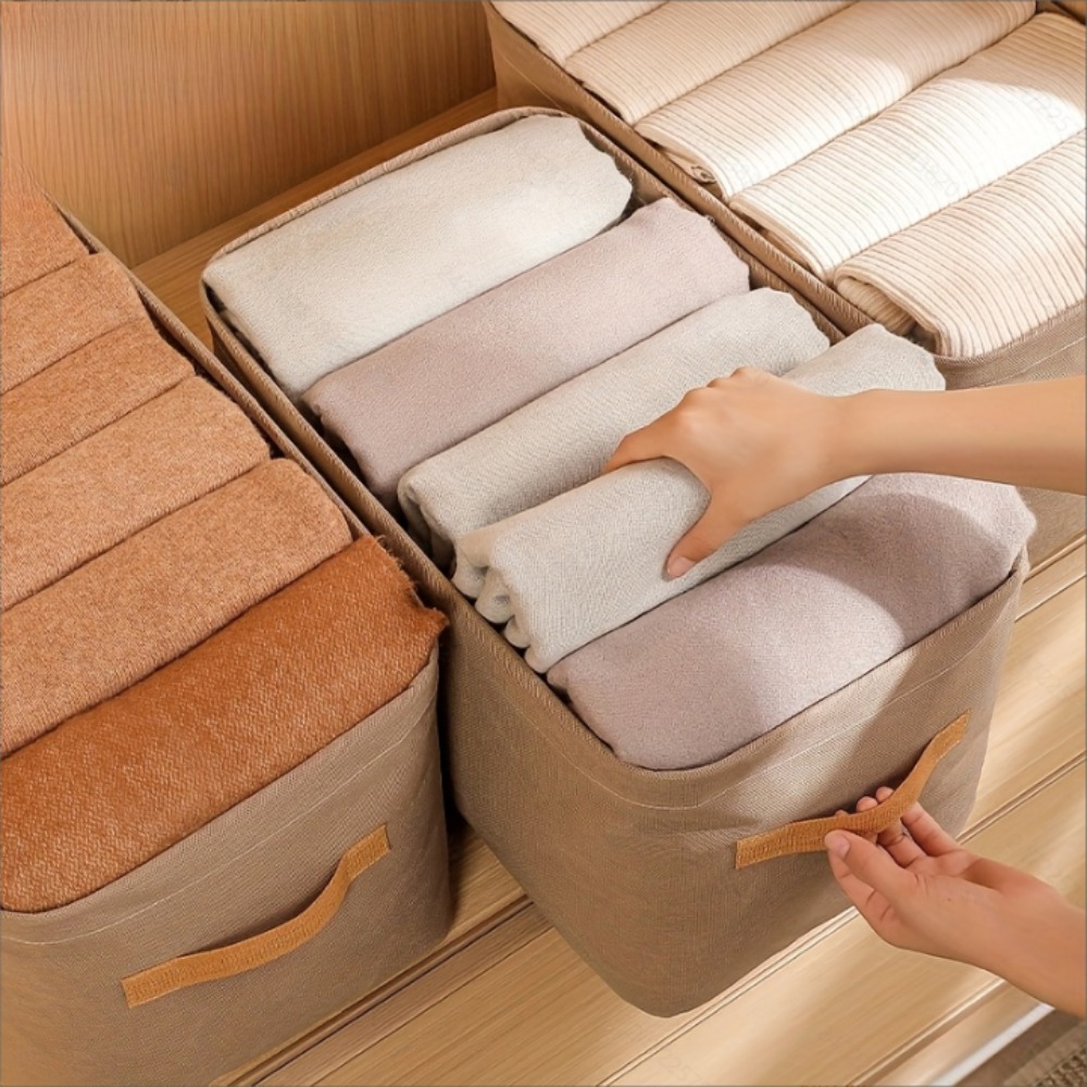 Cestas Organizadoras de Ropa p - Linum Home Textiles reseña y precio