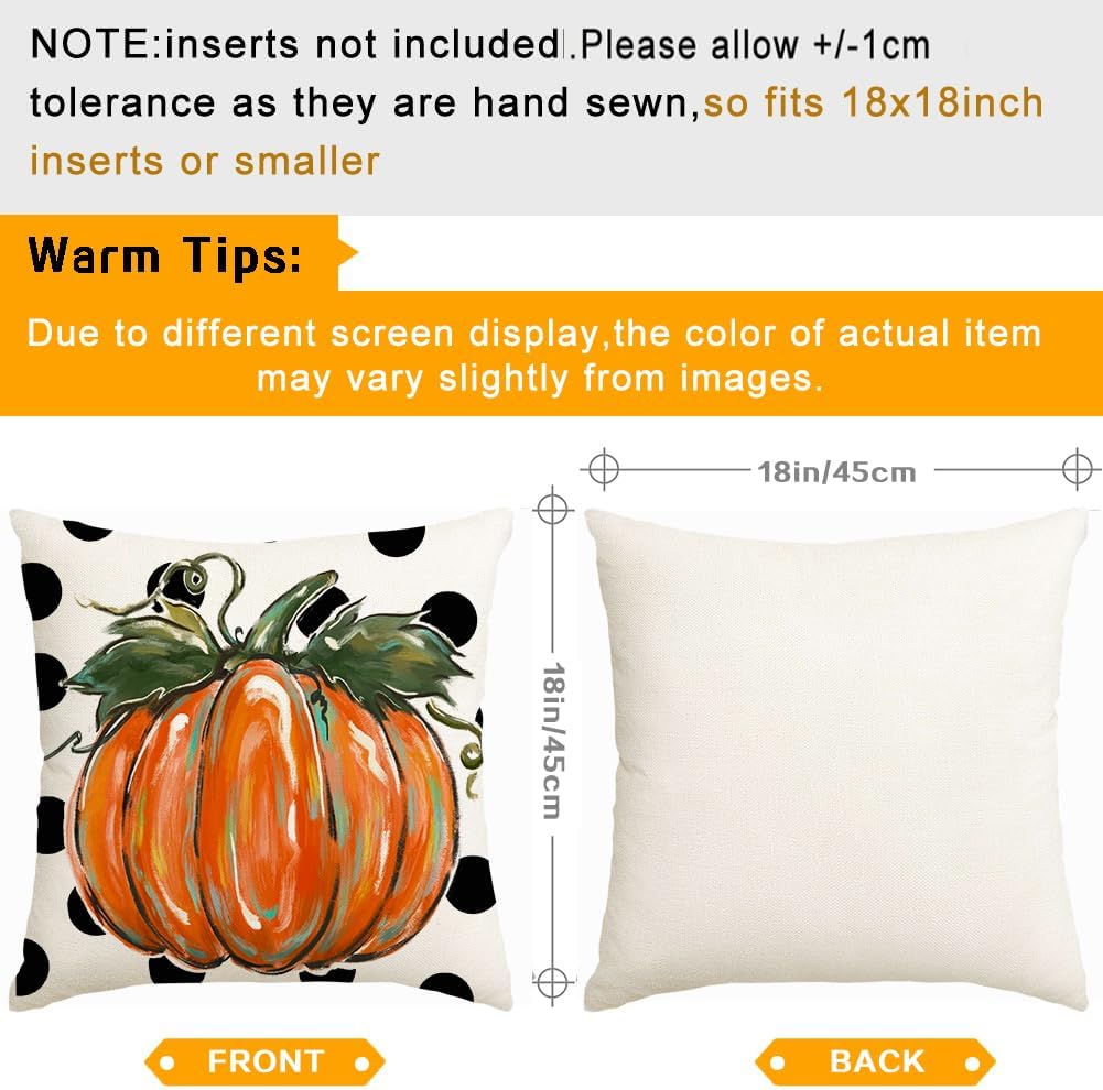 Fundas de Almohada Otoñales 18 - Pillow Insert 18X18 reseña y precio