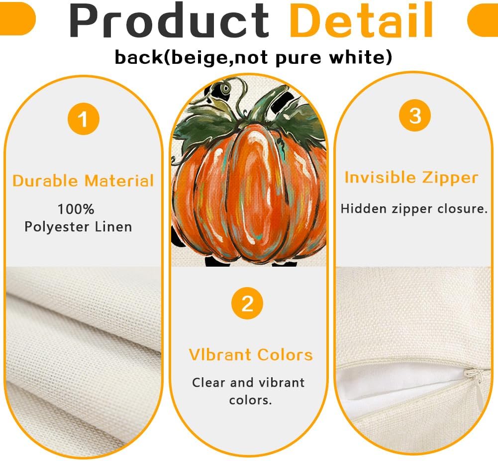 Fundas de Almohada Otoñales 18 - Pillow Insert 18X18 reseña y precio