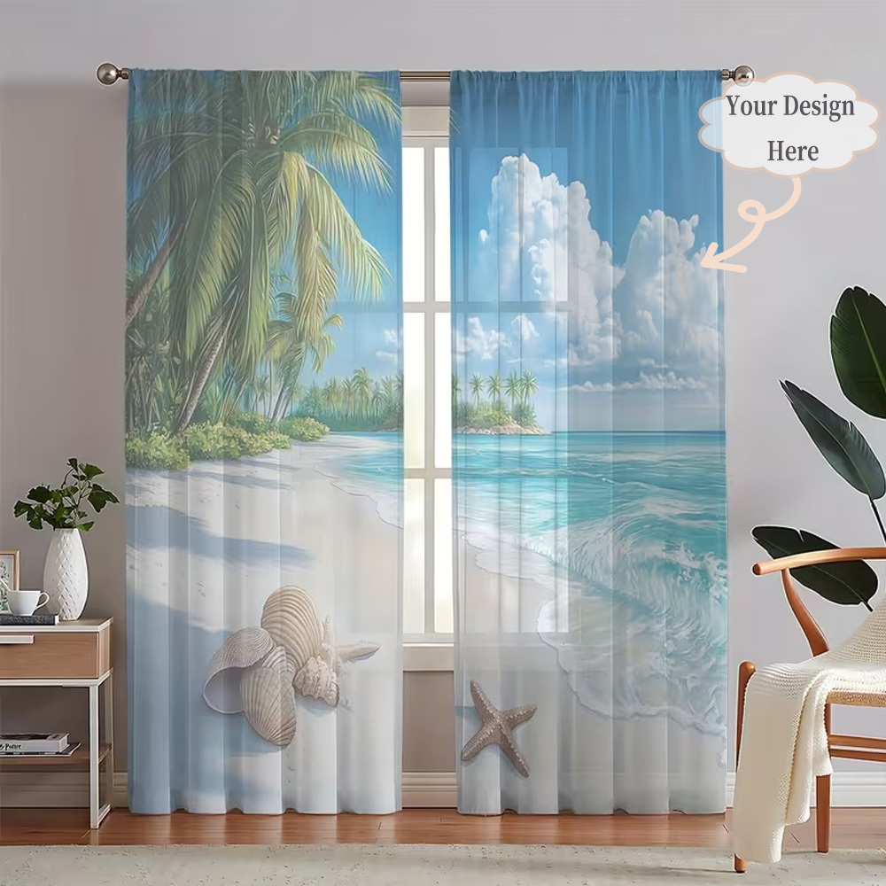 Cortinas Transparentes Planas  - Home Textiles And Decor reseña y precio