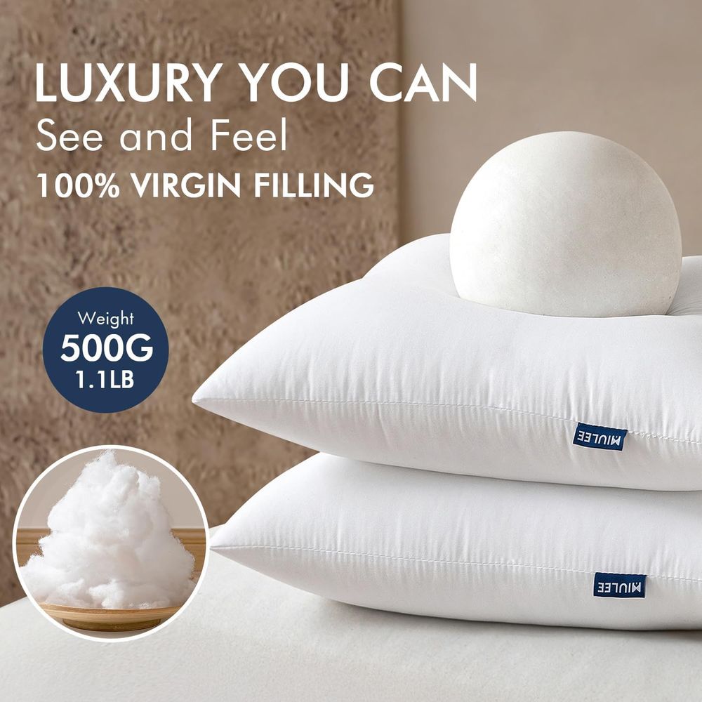 Almohadas Decorativas con Rell - Pillow Insert 18X18 reseña y precio