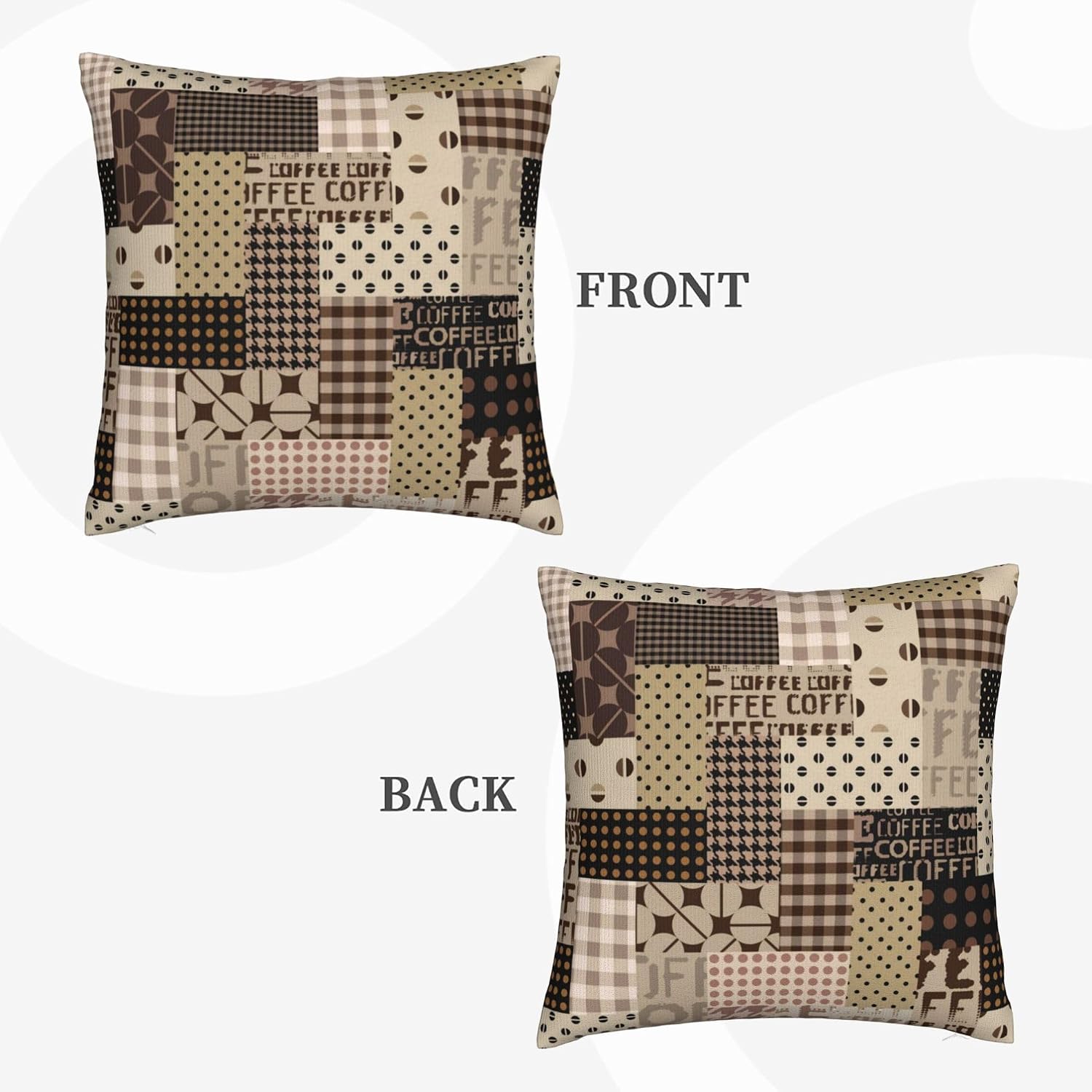 Funda de almohada Coffee Time  - Pillow Insert 18X18 reseña y precio