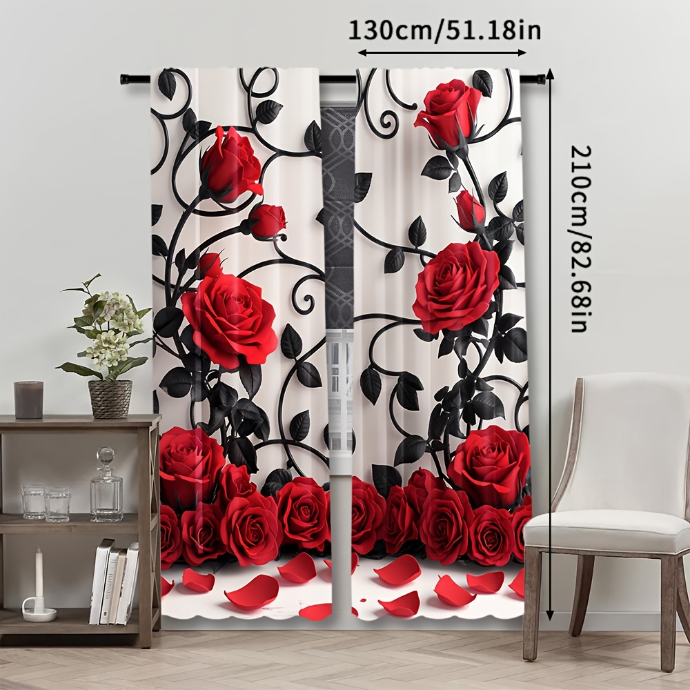 Cortinas de Lujo con Estampado - Home Textiles Luxury Curtains reseña y precio