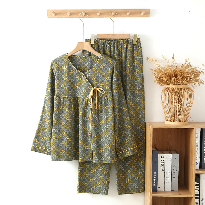 Conjunto de pijamas de algodón - Linum Home Textiles reseña y precio