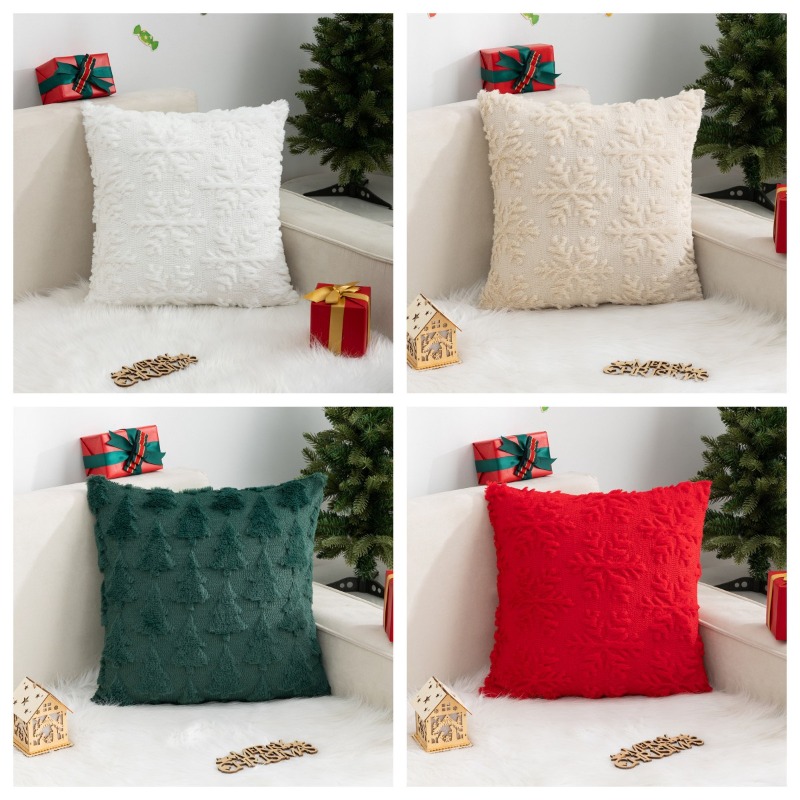 Funda de Cojín Navideña con Di - Pillow Insert 18X18 reseña y precio