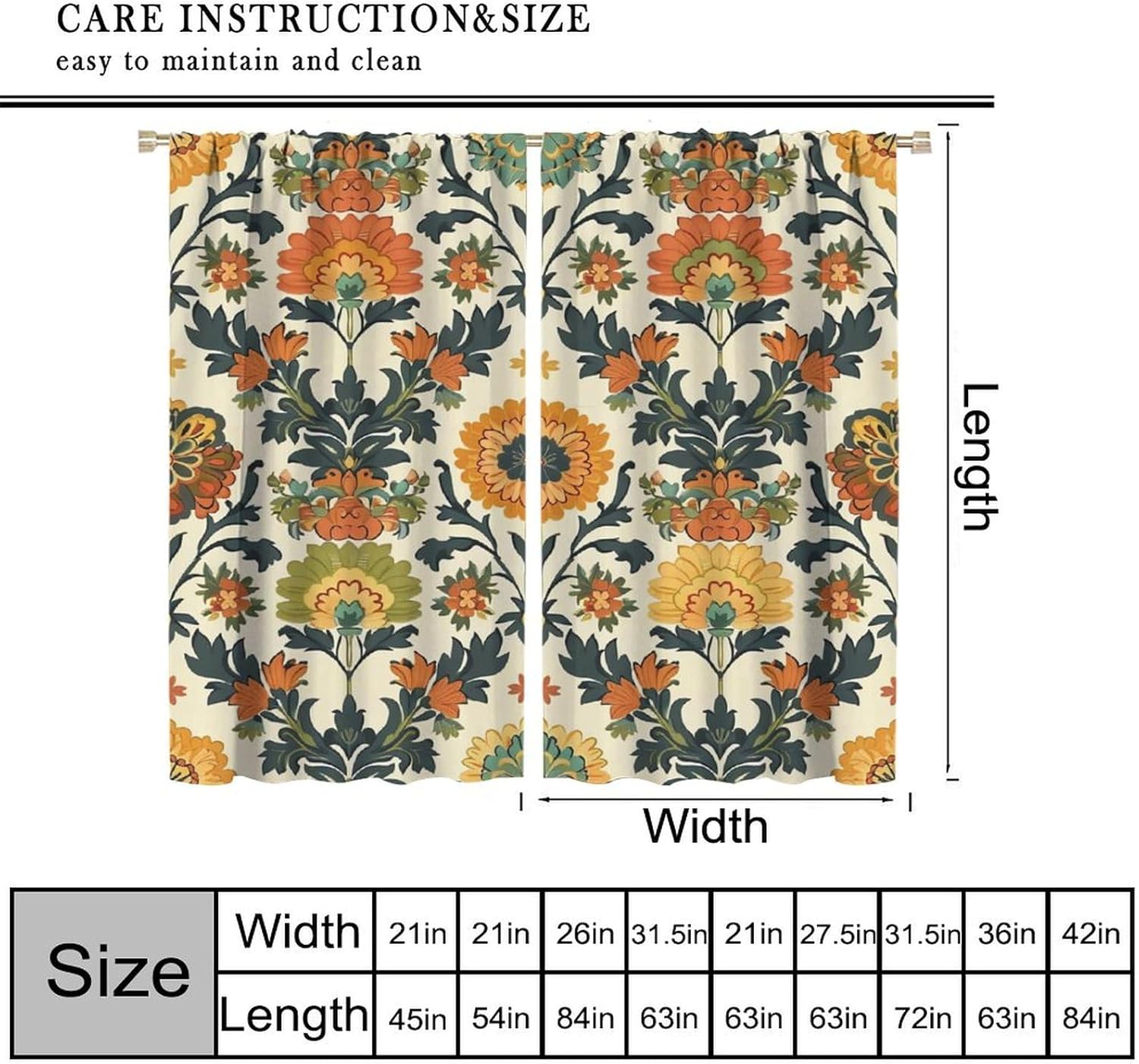 Cortinas de Lujo con Estampado - Home Textiles Luxury Curtains reseña y precio