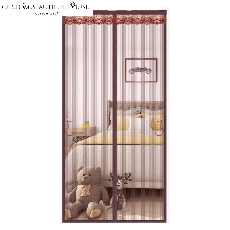 Cortina de puerta Retro de luj - Home Textiles Luxury Curtains reseña y precio