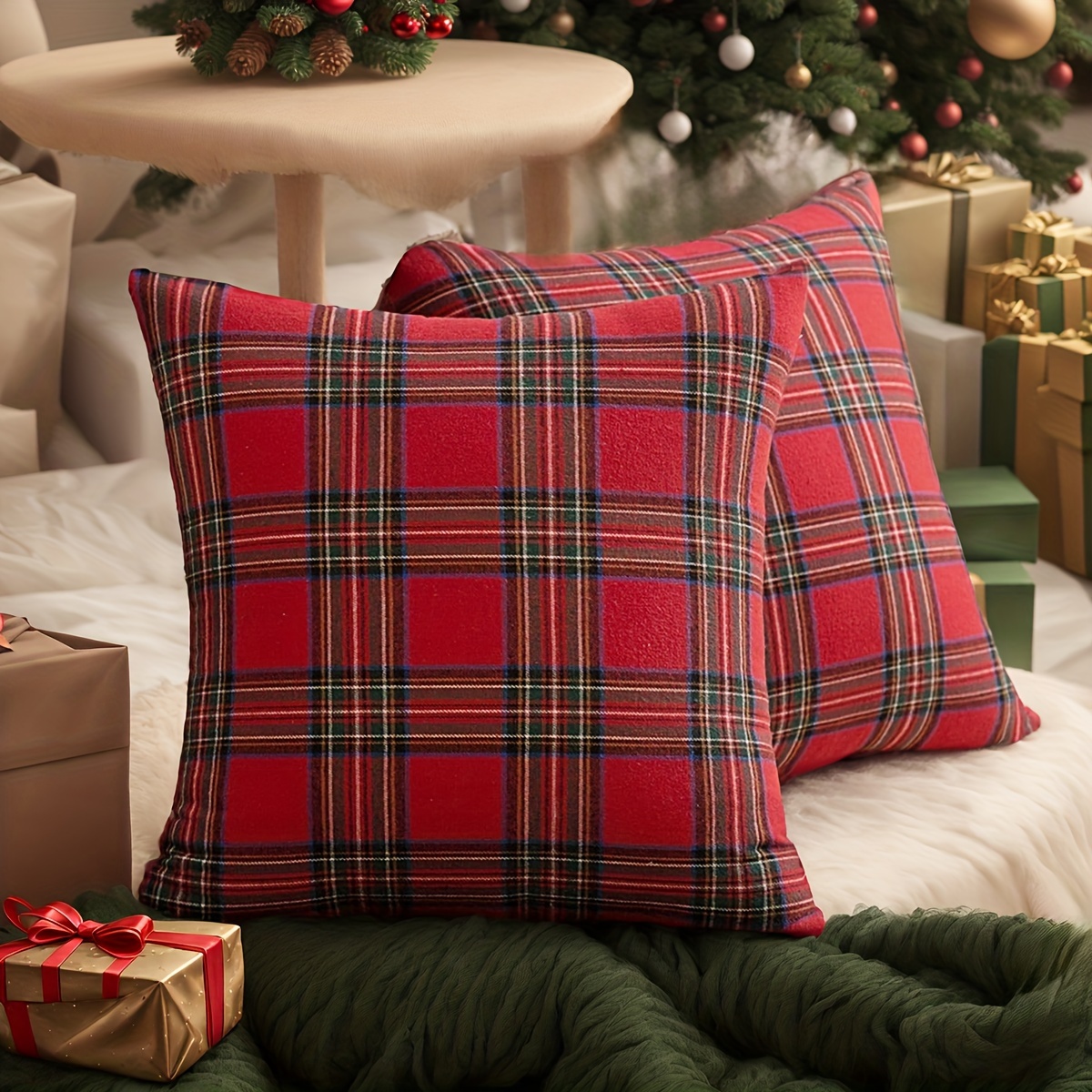 Fundas de almohada a cuadros n - Pillow Insert 18X18 reseña y precio