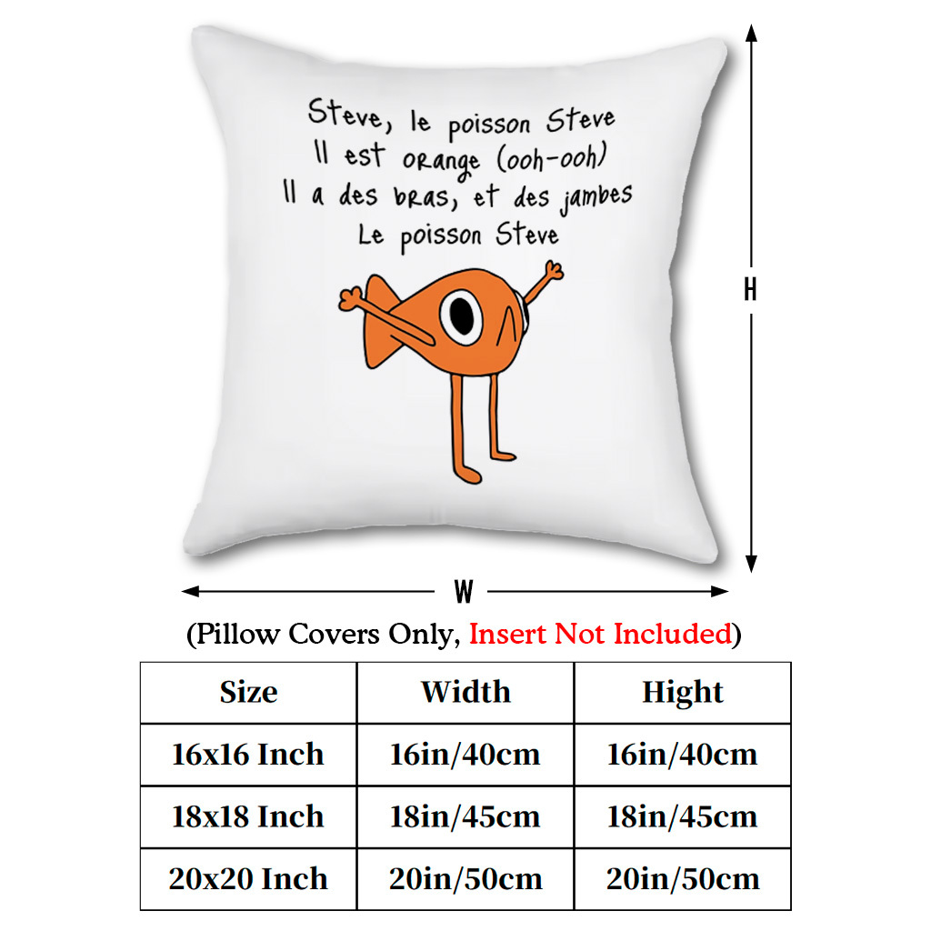 Funda de almohada Le Poisson S - Pillow Insert 18X18 reseña y precio