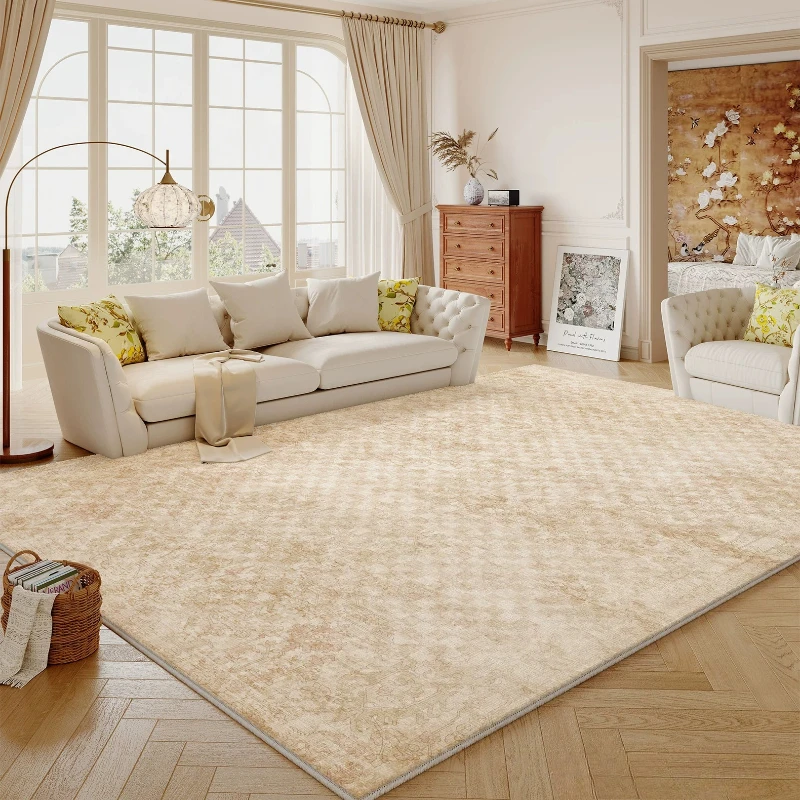 Alfombras Estilo Crema para Sa - Luxury Home Textiles Usa reseña y precio