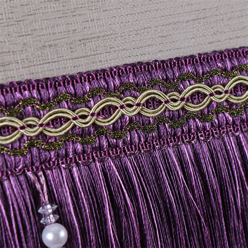 Exquisito adorno de borla con  - Home Textiles Luxury Curtains reseña y precio